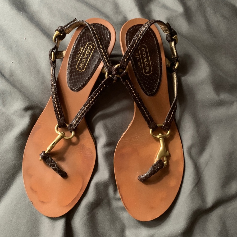 Coach Sandals 7.5